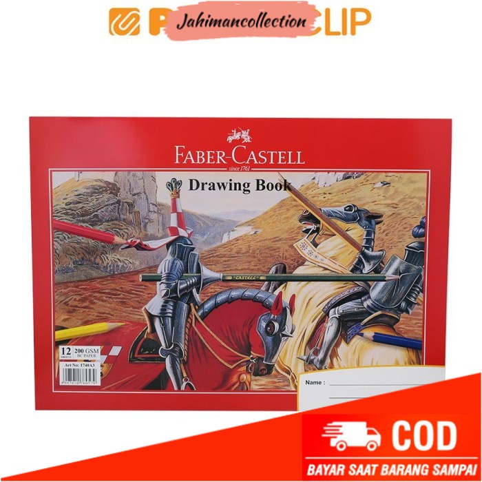 

✨ BISA COD ✨ BUKU GAMBAR FABER CASTELL 1740 A3