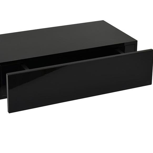 ✦ Multica Rak Meja Dinding Laci Kayu Pvc Dinding Minimalis Rak Buku 60CM - Putih ➤