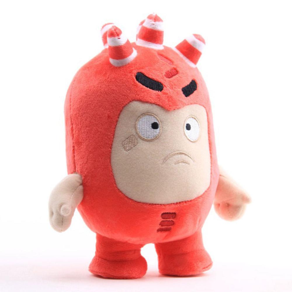 Timekey Mainan Boneka Stuffed Plush Kartun Oddbods 18CM Untuk Dekorasi Mobil M9O5