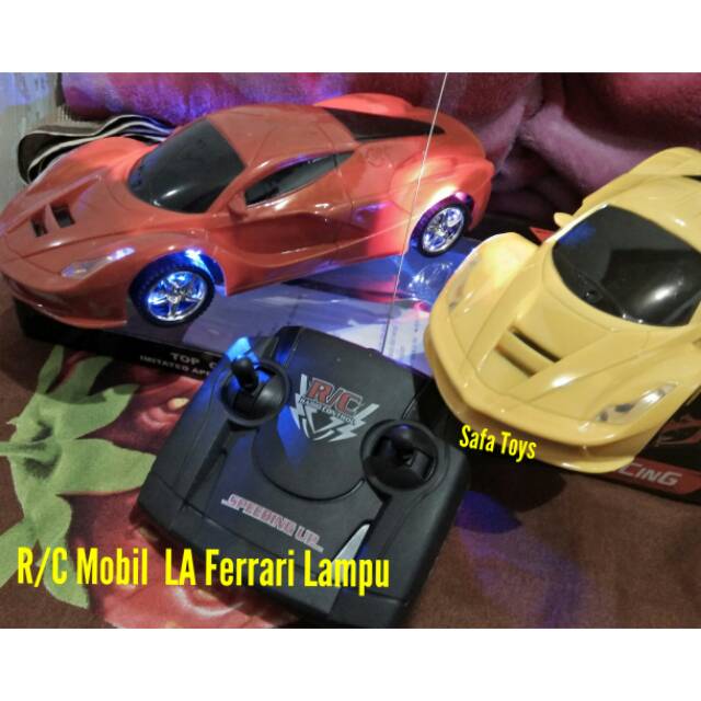 R/C MOBIL LA FERRARI LAMPU/ Mainan Anak Remot Control