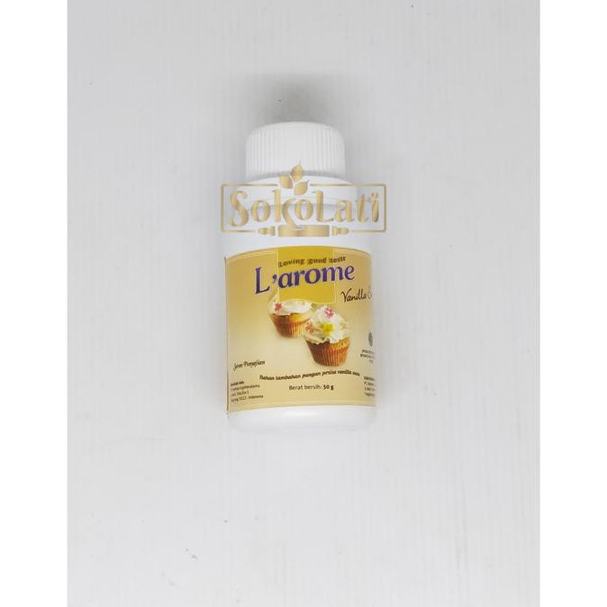 

Larome Perisa Vanilla Susu 50gr STOK TERBATAS Kode 1032