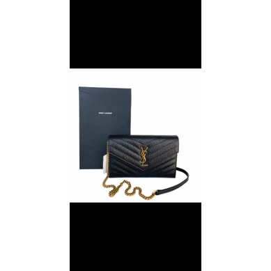 preloved ysl woc bag black