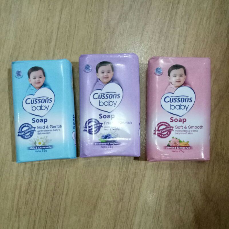 cussons baby sabun batang 75gr