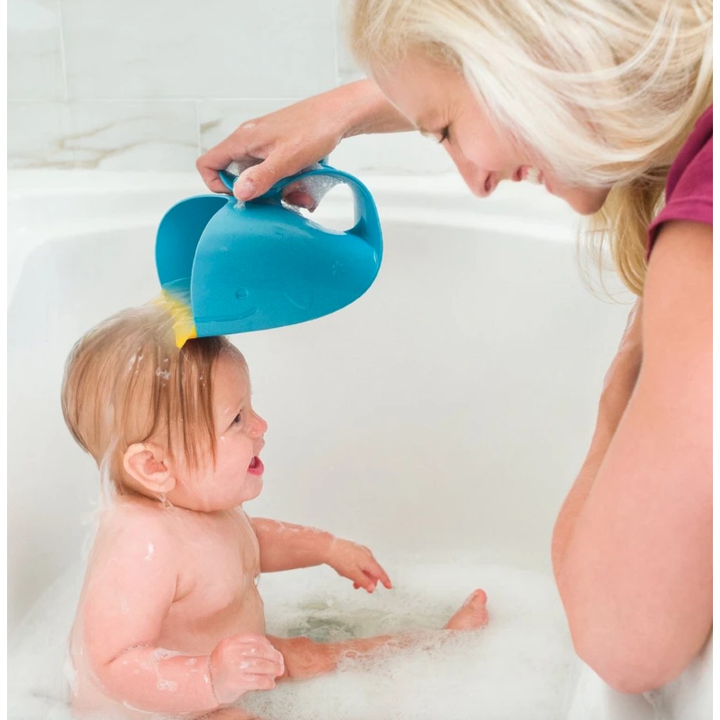 Skip Hop Moby Waterfall Bath Rinser / Gayung Mandi Anak Aksesoris Skiphop Baby Shower Bayi Keramas