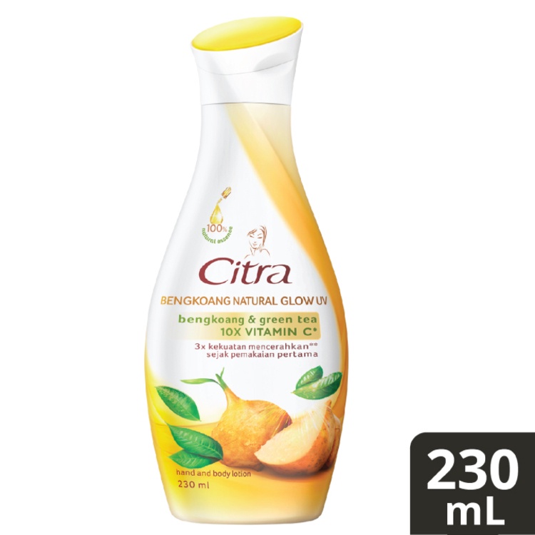 Citra Hand &amp; Body Lotion Natural Glow UV 210ml