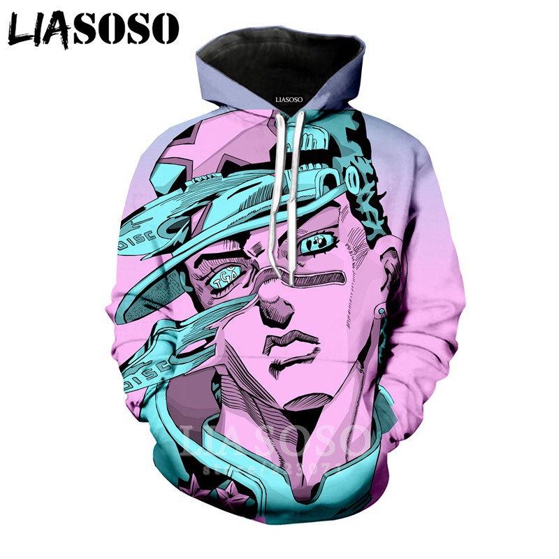 jojo's bizarre adventure hoodie