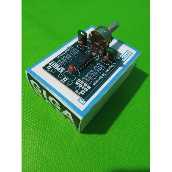 KIT GIGA BASS super bass stereo pakai IC LM 324