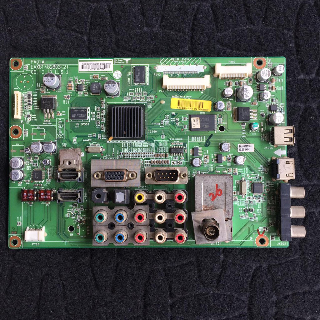 MB - MAINBOARD - MESIN TV LG 50PJ350R - 50 - PJ 350 - EAX61482803