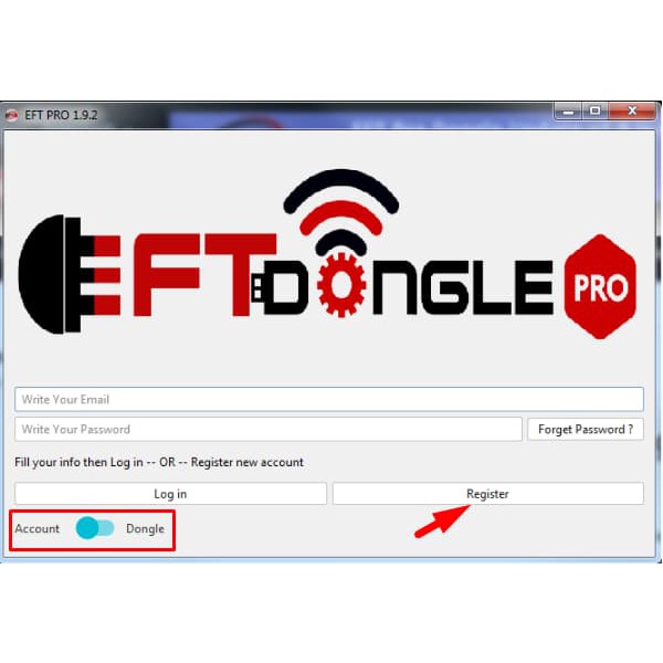 DIGITAL AKTIVASI EFT Pro Tanpa Dongle