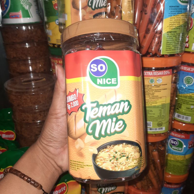 

SO NICE SOSIS SIAP MAKAN JUMBO TEMAN MIE ISI 17 pcs