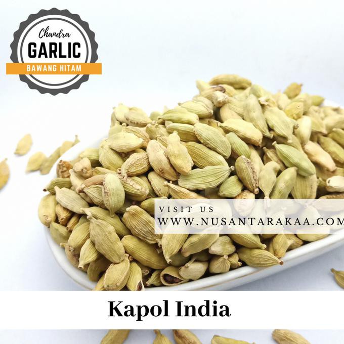 Kapulaga Hijau / Kapulaga India / Kapol India 100 Gr
