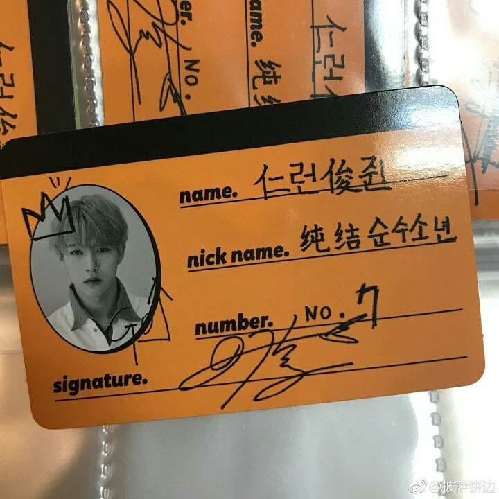 Renjun Crew Card