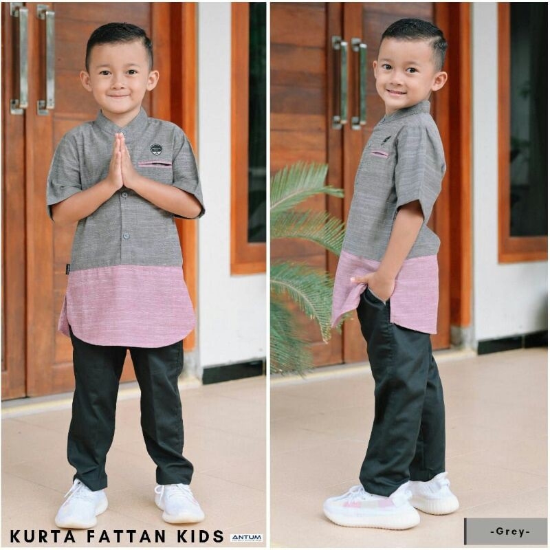 koko anak kurta fattan kids by Antum