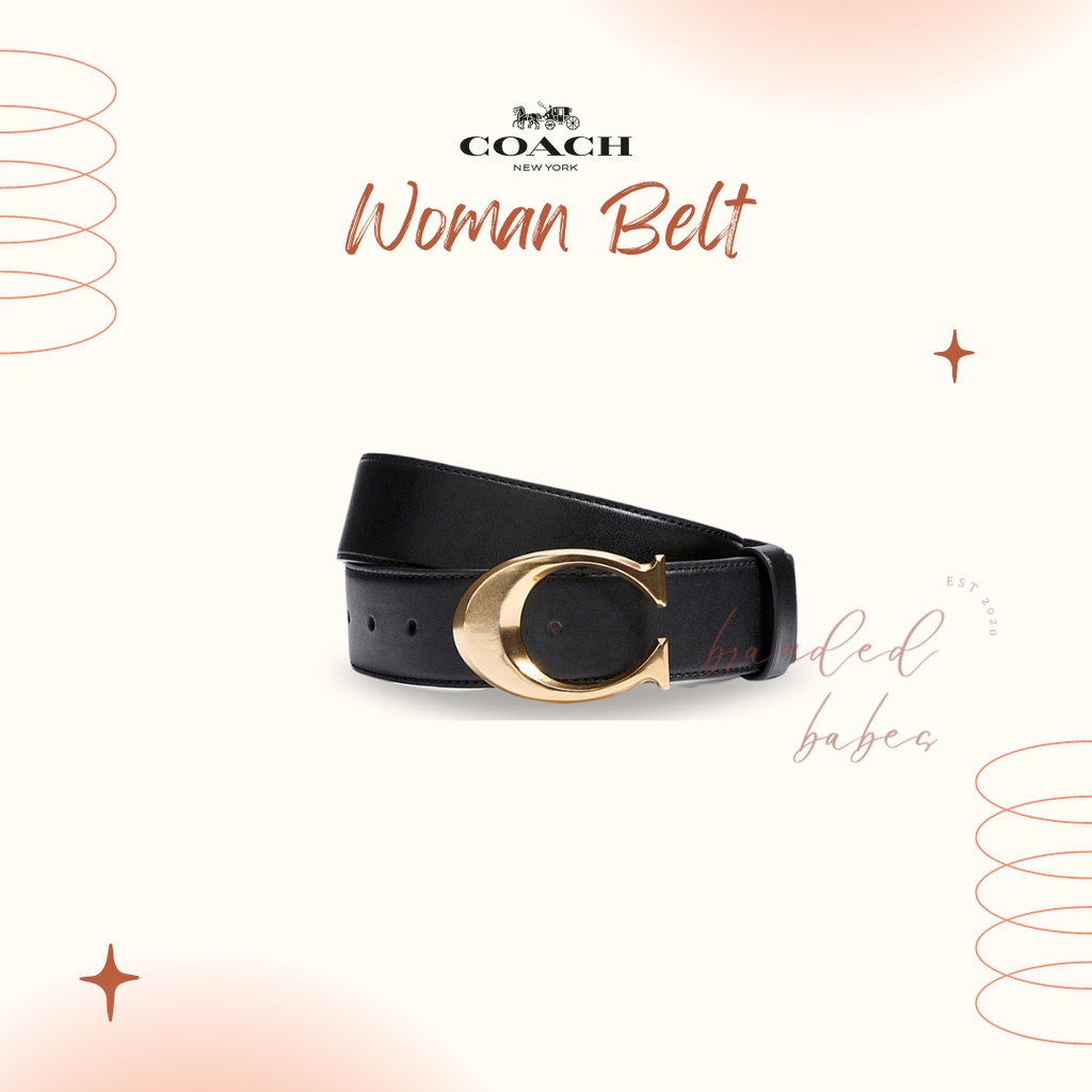 Branded Babes Coach Women Reversable Belt