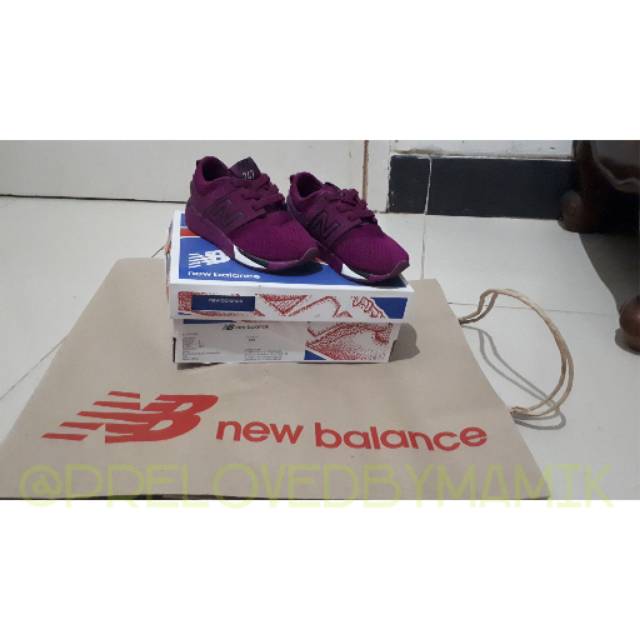 PRELOVED SEPATU NEW BALANCE KIDS 247 ORI **SOLD OUT**
