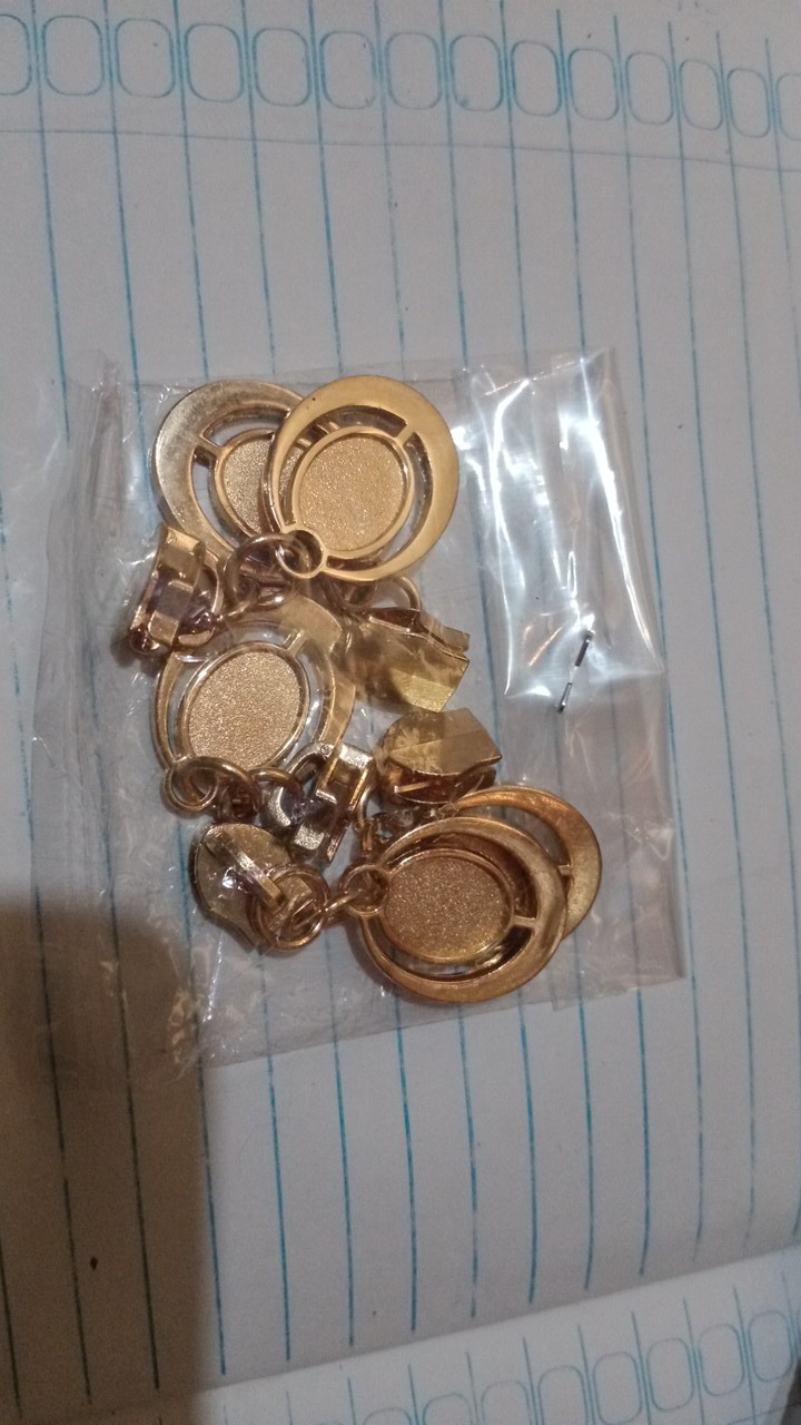 Kepala Resleting Gold /pcs