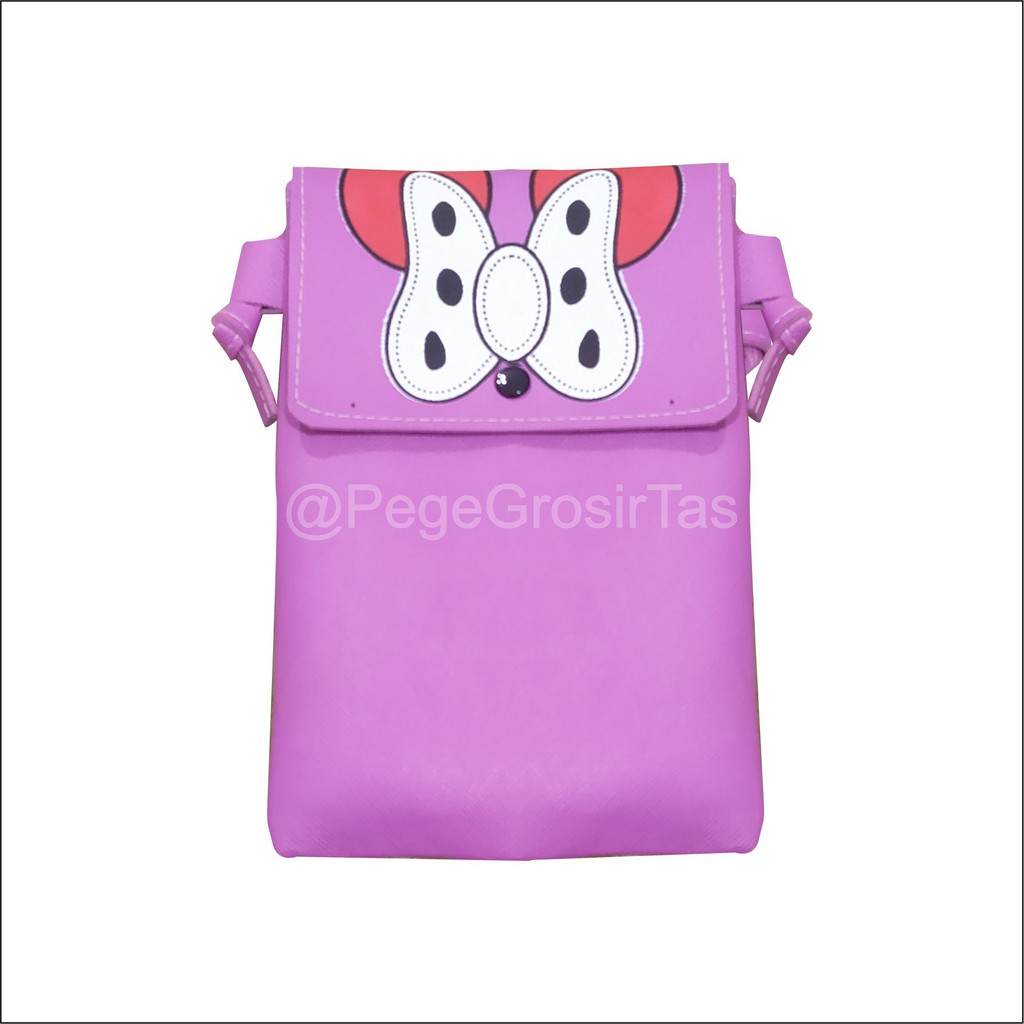 Tas Selempang Kasual HPO Slingbag Fashion Wanita Model Karakter -PG - 8836