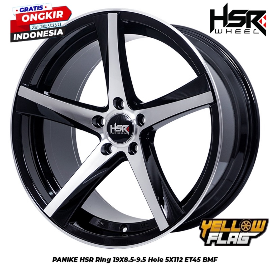 Velg Mobil AUDI RS Ring 19 HSR PANIKE Lobang 5 Pcd 5x112