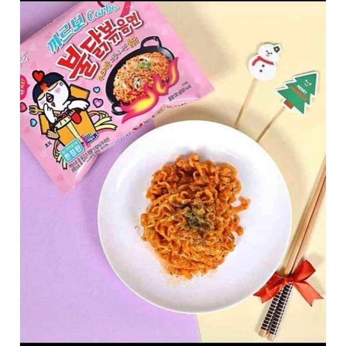 Jual Samyang Spicy Chicken Carbonara Halal Ed Desember 2022 Shopee