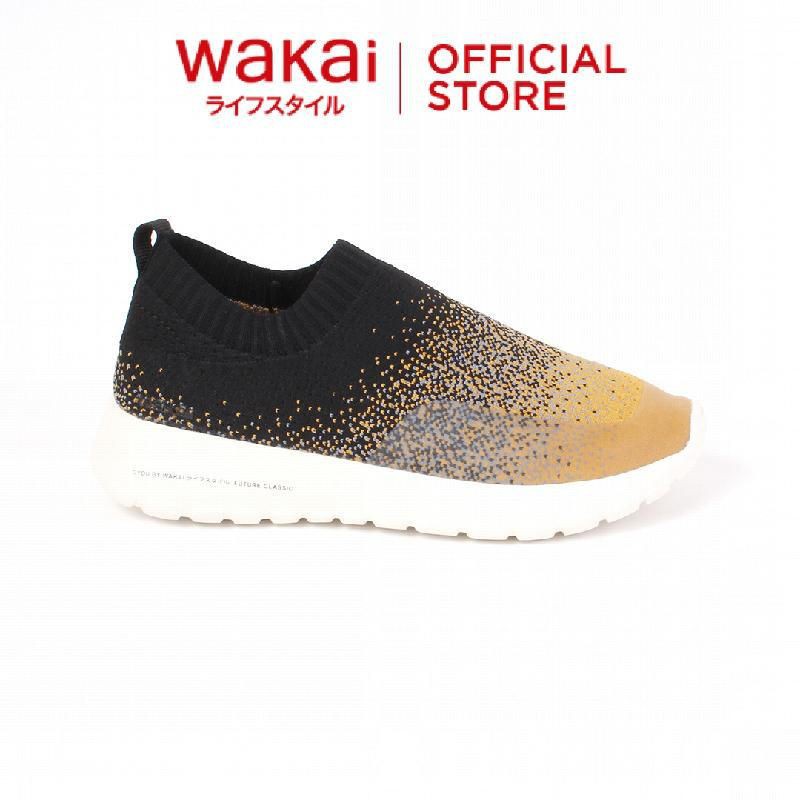 Preloved wakai GYOU original black/mustard size 37