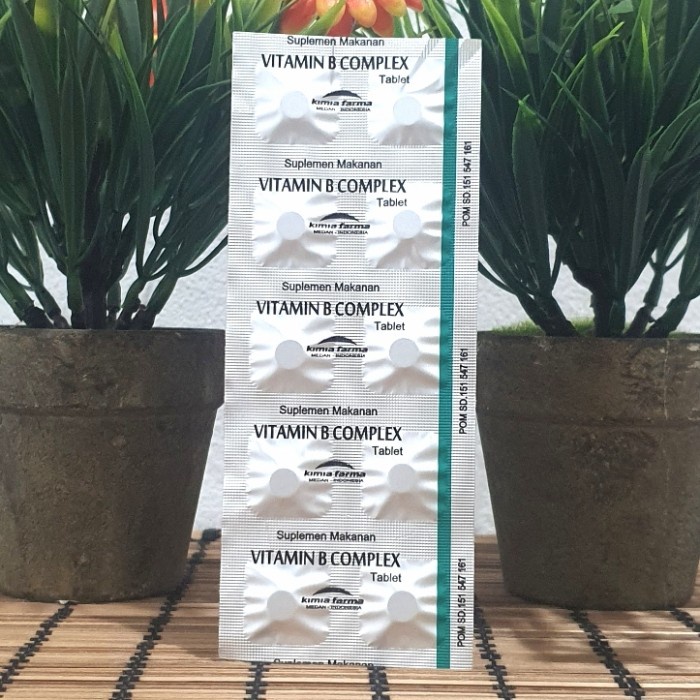 b-vitamin- kimia farma vitamin b complex (1 strip - 10 tablet