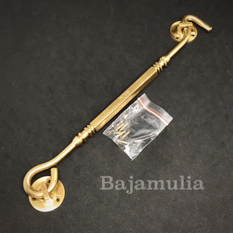 hak angin 10” / hak angin jendela / penahan jendela / hak angin kuningan