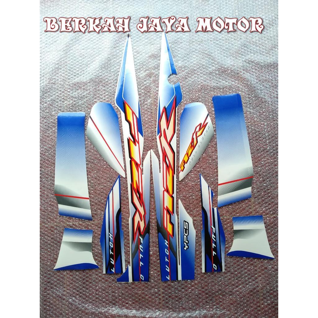 STRIPING STICKER F1ZR TAHUN 2003 PUTIH BIRU