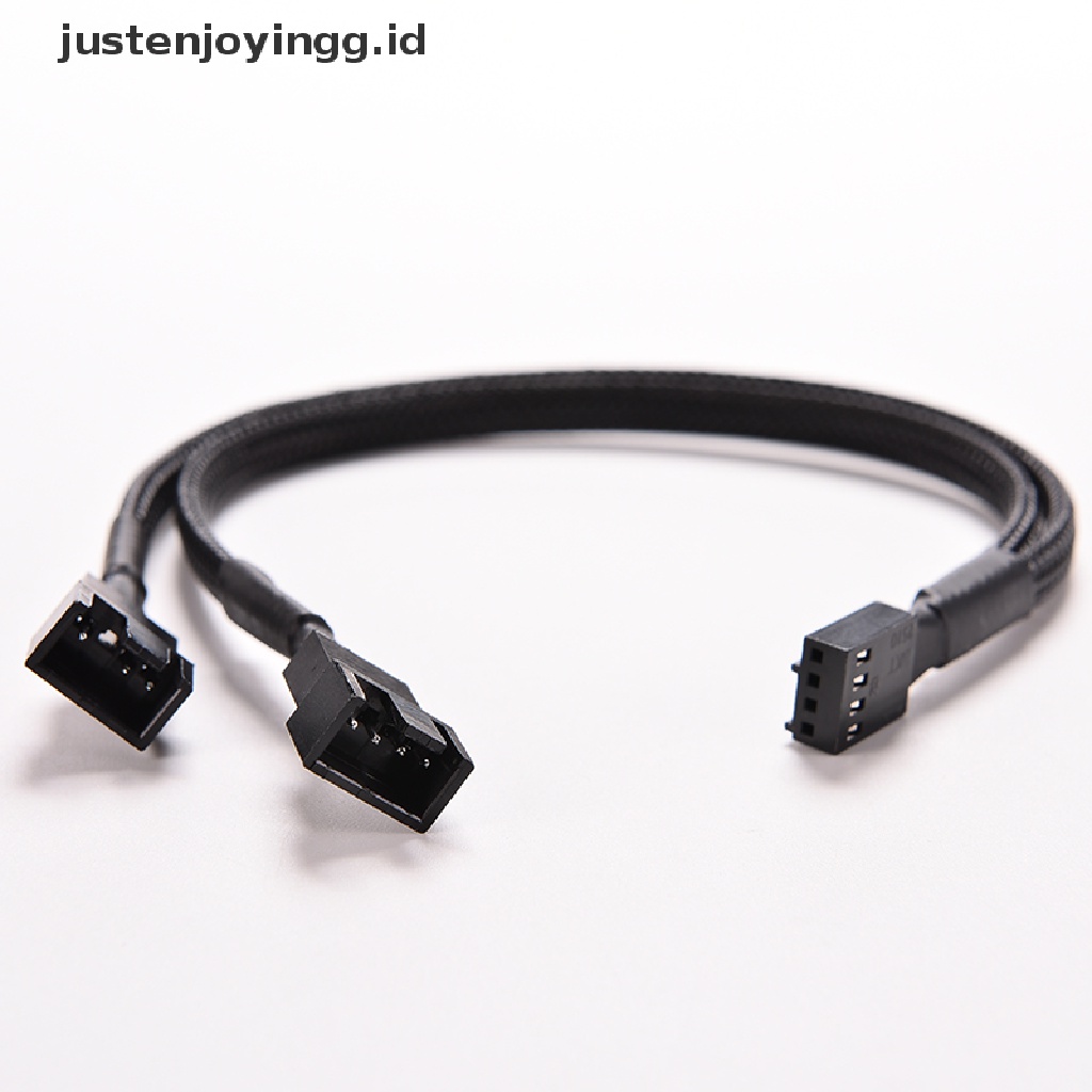 Kabel Adapter Splitter Y 4Pin PWM Ke Dual PWM Untuk Kipas Pendingin Komputer