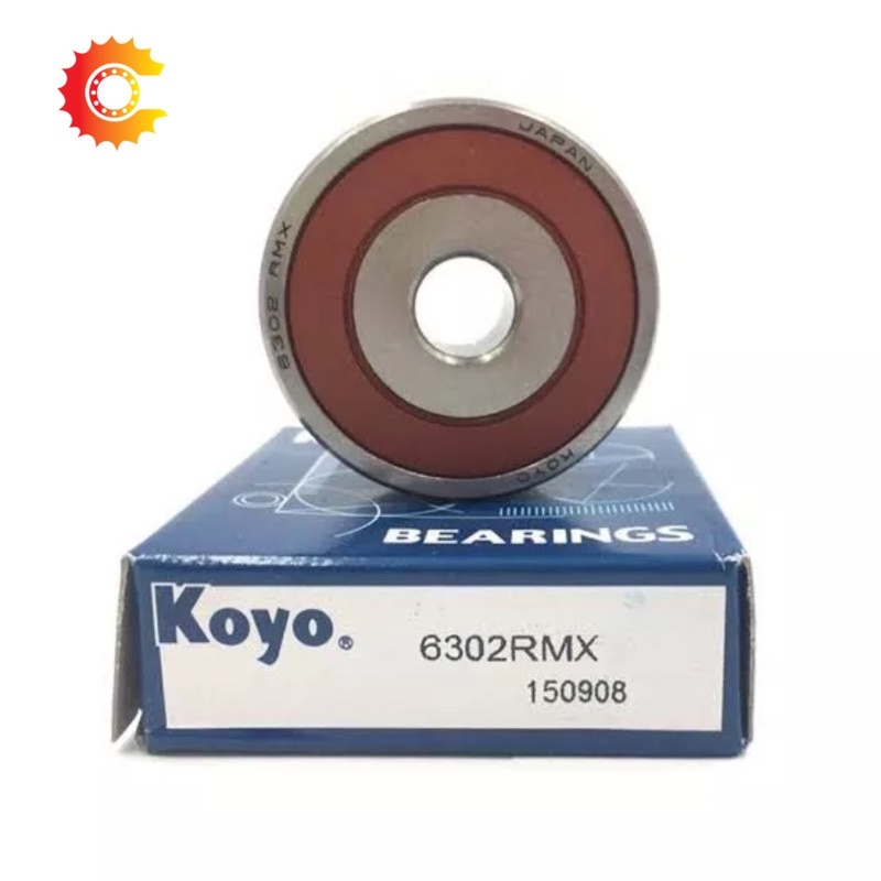Ball Bearing 6302 RMX Koyo jepang.  Ball Bearing 6302 RMX Koyo jepang