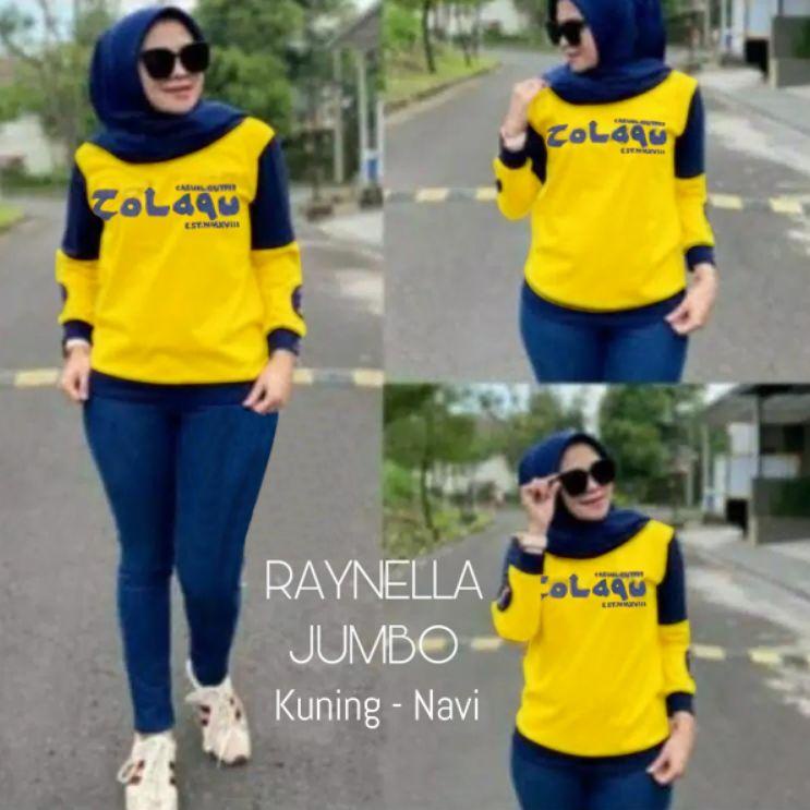 ☀ Kaos Lengan Panjang Zolaqu Jumbo Original ✰
