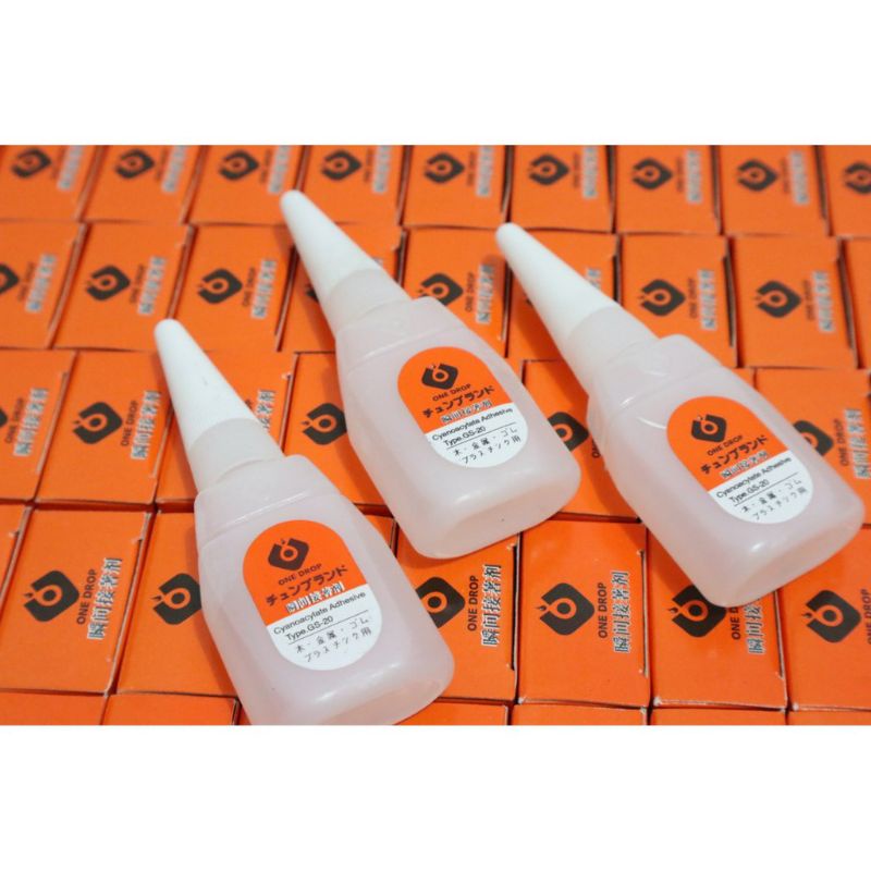 

((lem)) 1 box isi 50pcs em korea one drop, perekat
