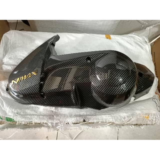 Cover cvt carbone nmax old  tutup cvt karbon yamaha nmax 155 old