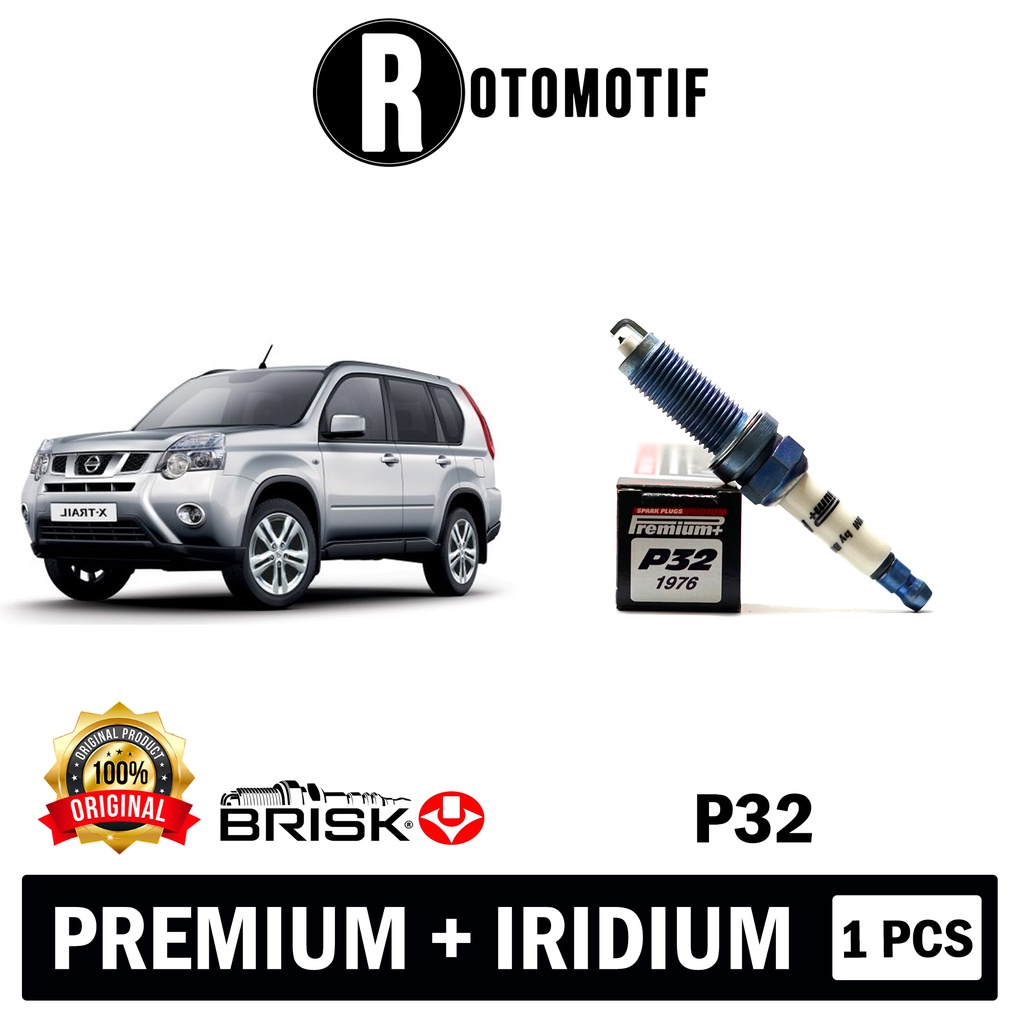 Busi Mobil Nissan Xtrail T31 T32 Brisk Premium Plus Iridium P32