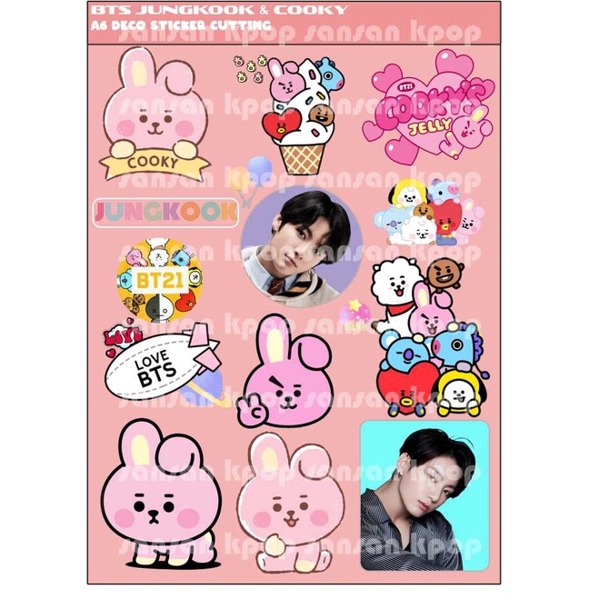 sticker BTS BT21