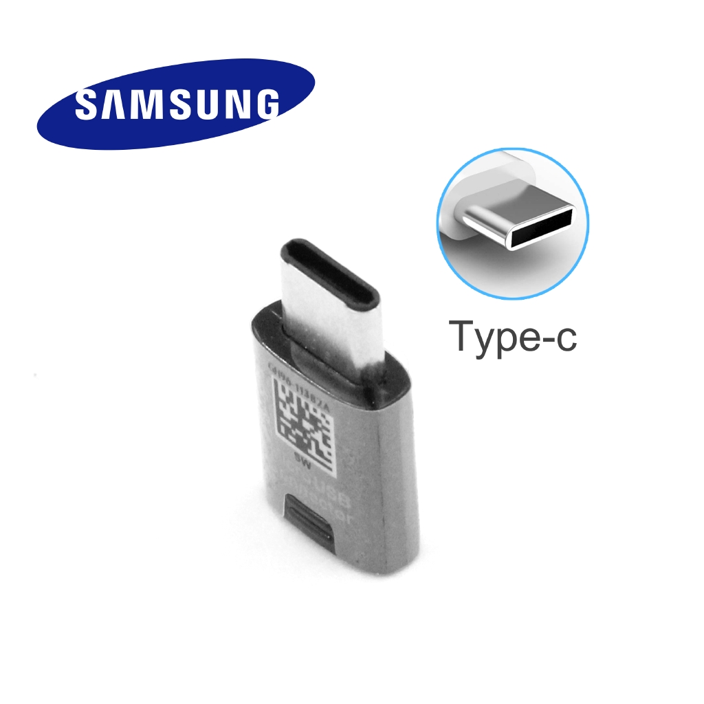 2X Samsung Galaxy S8 S9 Micro USB To Type-C Adapter Converter