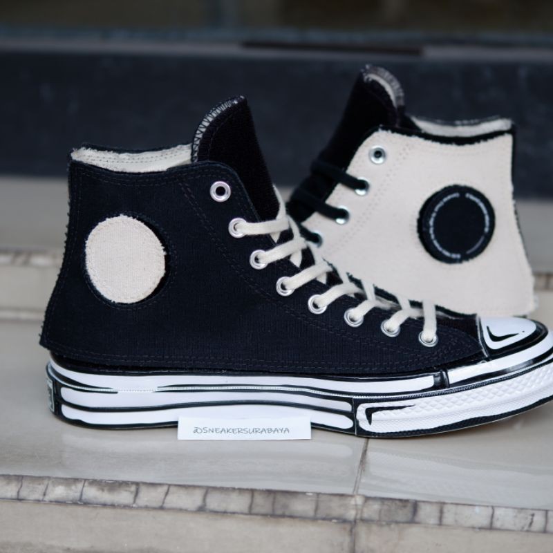 Joshua Vides x Converse Chuck Taylor 1970s Hi Black White CT 70s CT 70s