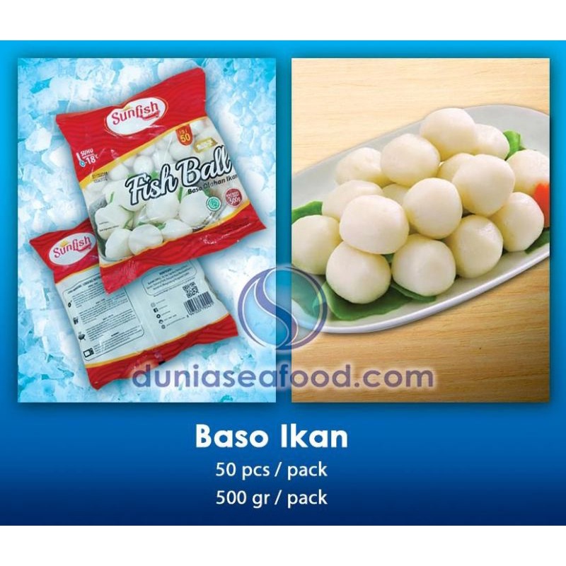 

Baso Ikan 50 pcs/pack 500 gram/pack