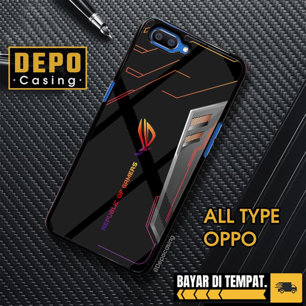 Case Oppo A3S Case Hp Oppo A3S Glossy Case Depo Casing [ROG1] Casing Hp Oppo Case Aesthetic Kesing H