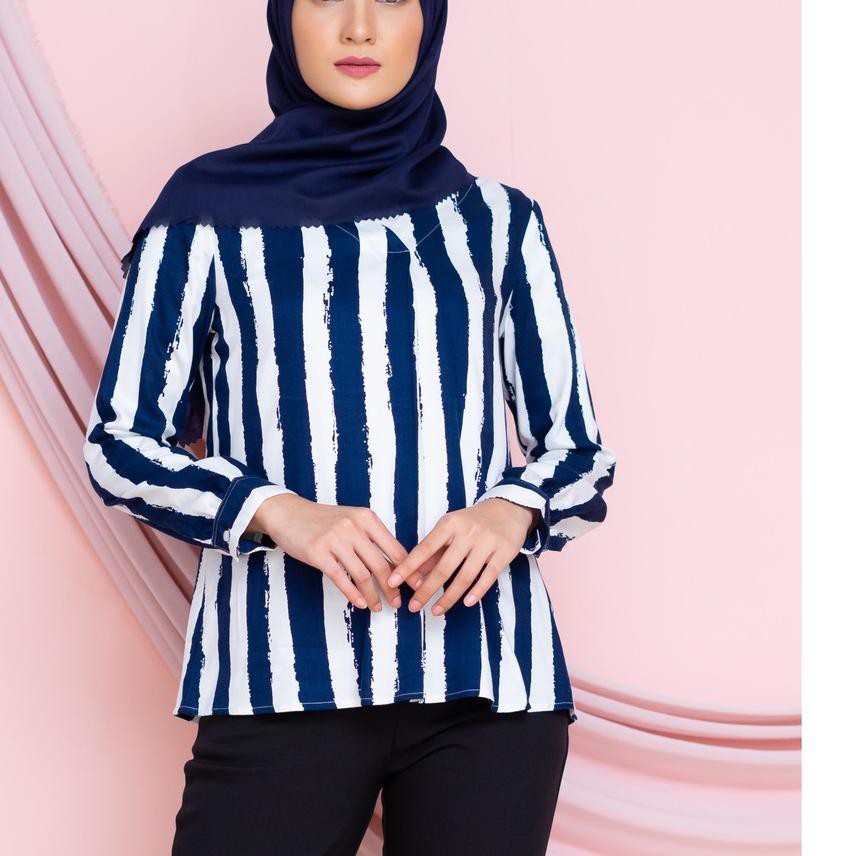 ☼ Kanza Blouse - Blus Wanita By Azhania ✻