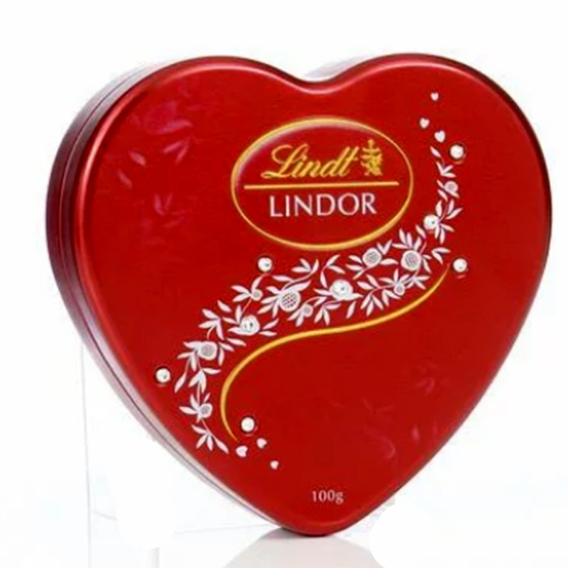 Lindt Lindor Swarovski Heart Chocolate Coklat Box Love Valentine 96grgr Cokta Kotak Cinta