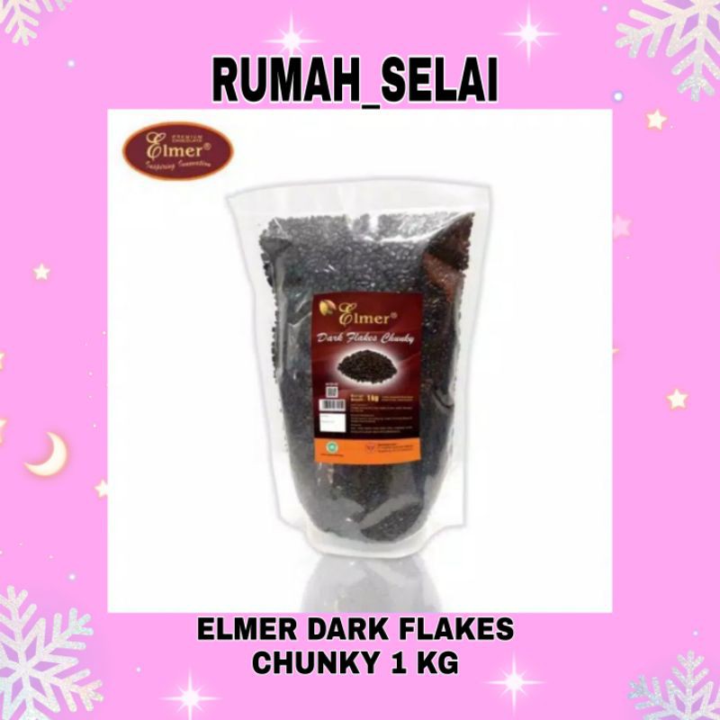 

Elmer Dark Flakes Chunky 1 Kg