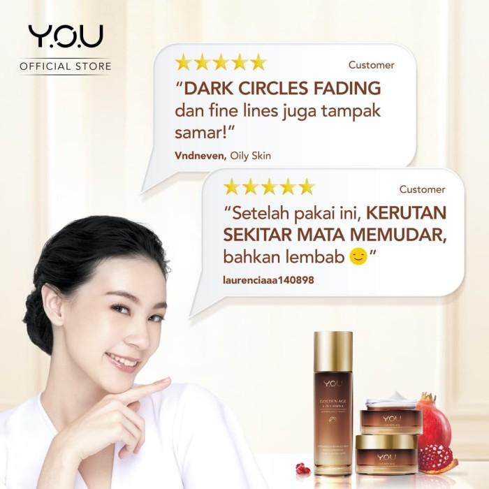 YOU Golden Age Energizing Eye Cream 15g[Intense Eye Firming Treatment] Original