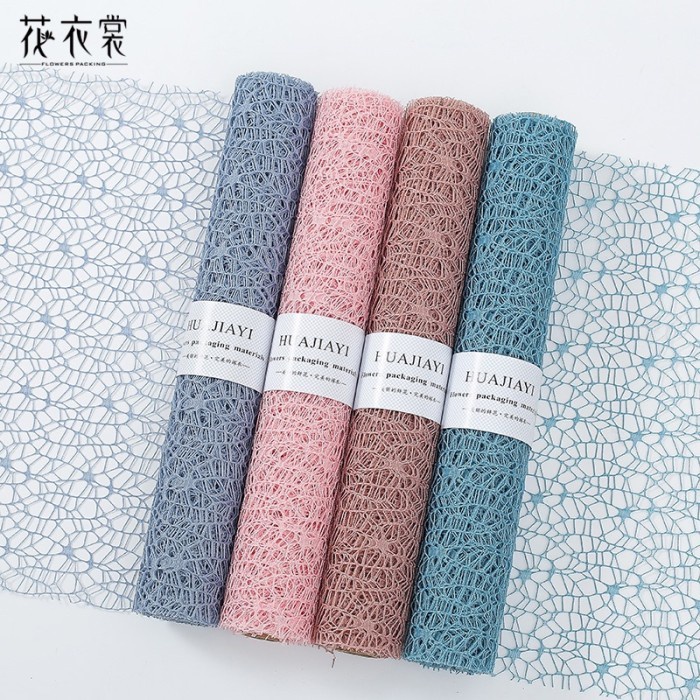 

Roll Jaring Korean Mesh Net untuk Flower Wrapping Buket