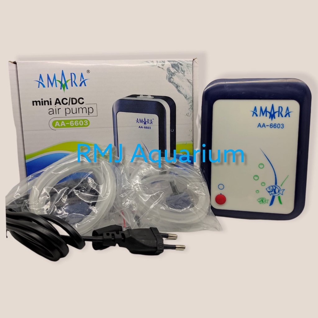 AMARA AA 6603 AERATOR PORTABLE AC DC POMPA UDARA AC DC AIR PUMP AA 6603 AMARA