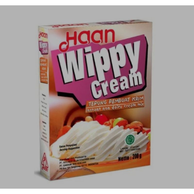 

Haan Wippy Cream - Whipcream 200 Gr