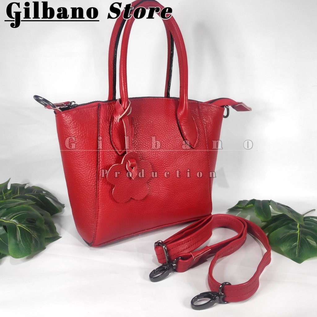 (Size S) Tas Kulit Garut Asli Tas Wanita Papirut Kulit Sapi Asli Garut