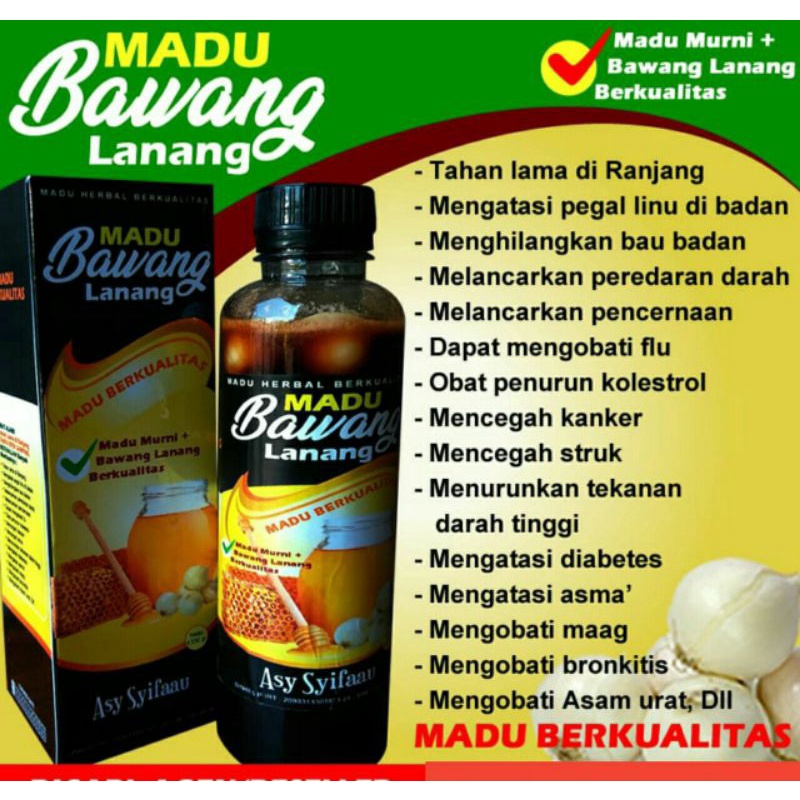 

MADU BAWANG LANANG / MADU STAMINA PRIA / MADU KESEHATAN KEBUGARAN