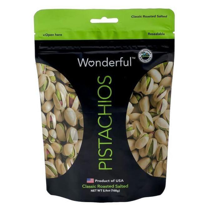 

Wonderful-Classic Roasted Salted Pistachios-Kacang Import Titanium.Store1