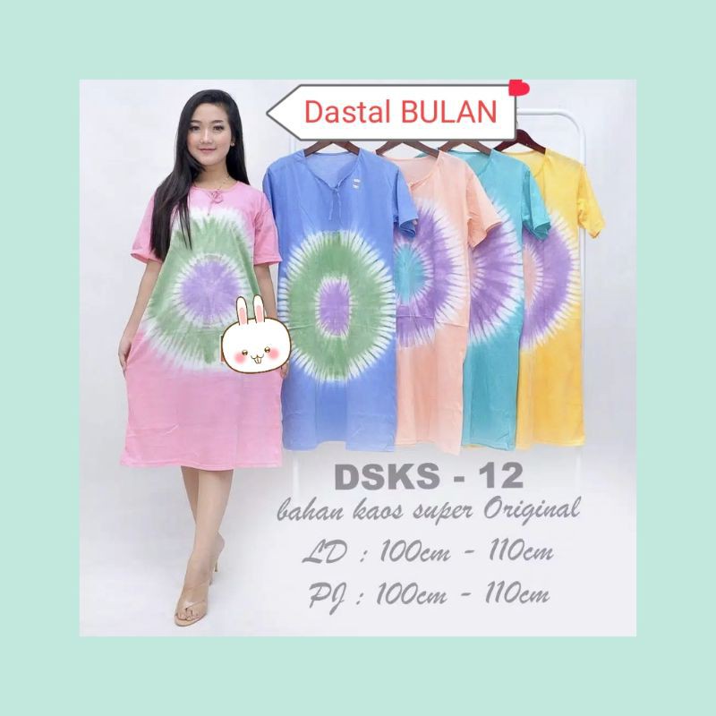 Daster tali BULAN/dastee kaos lembut/bisa COD