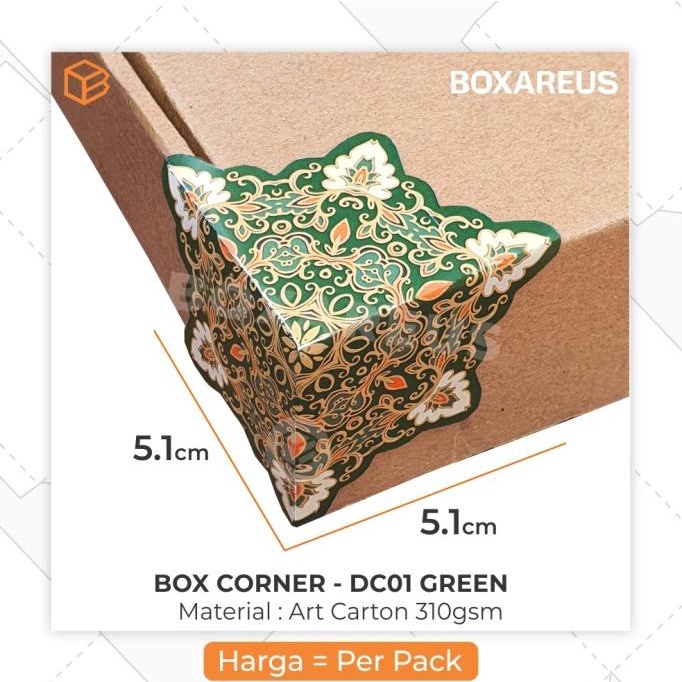

langsung order saja] Aksesoris Box Dekorasi Packaging Hiasan Sudut Dus Decor BOX CORNER| DC